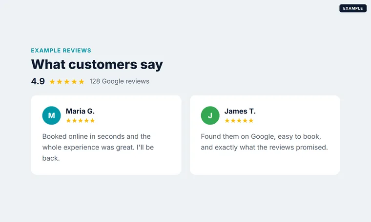 Reviews, managed