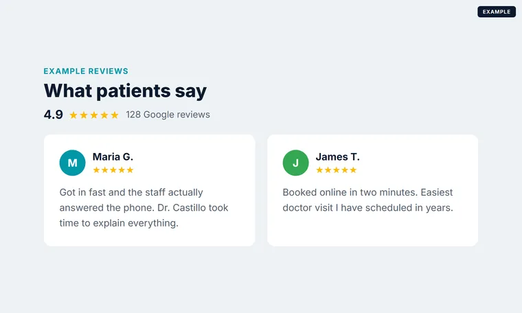Reviews, managed
